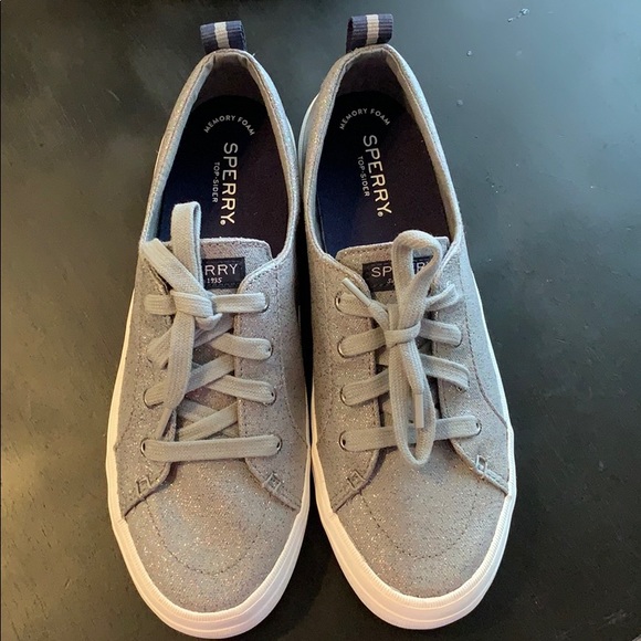 Sparkly Memory Foam Sperry’s - Picture 2 of 5